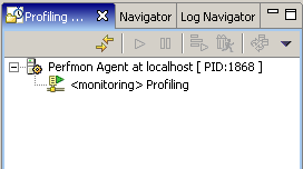 Profiling Monitor View and PerfMon Agent